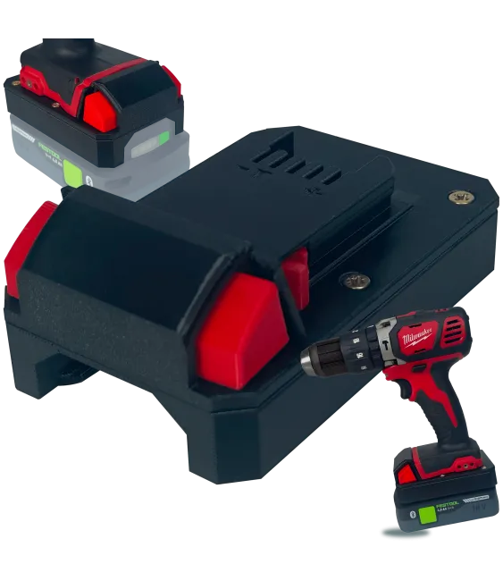 ADAPTER PRZEJŚCIÓWKA Z MILWAUKEE M18 DO BATERII AKUMULATORA FESTOOL 18V 