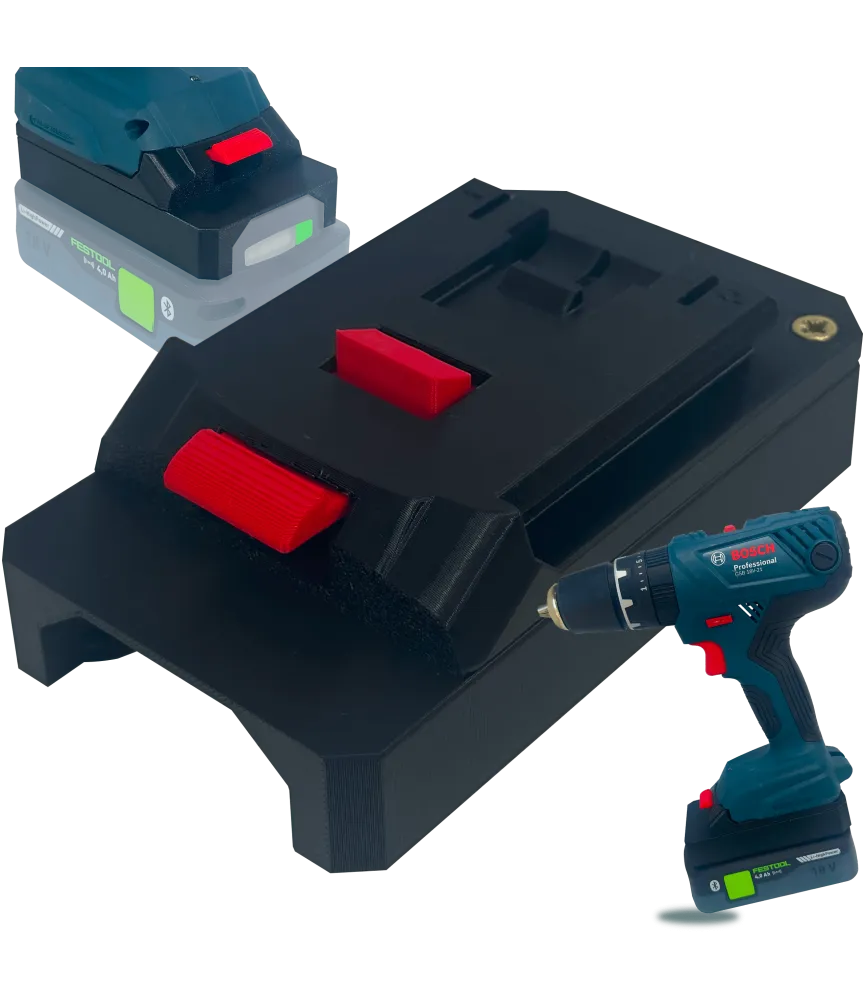 ADAPTER PRZEJŚCIÓWKA Z BOSCH PRO 18V DO BATERII AKUMULATORA FESTOOL 18V 