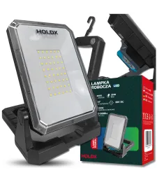 Lampa Robocza Halogen LED Do Dedra Z USB 6500K Budowlana Mocna