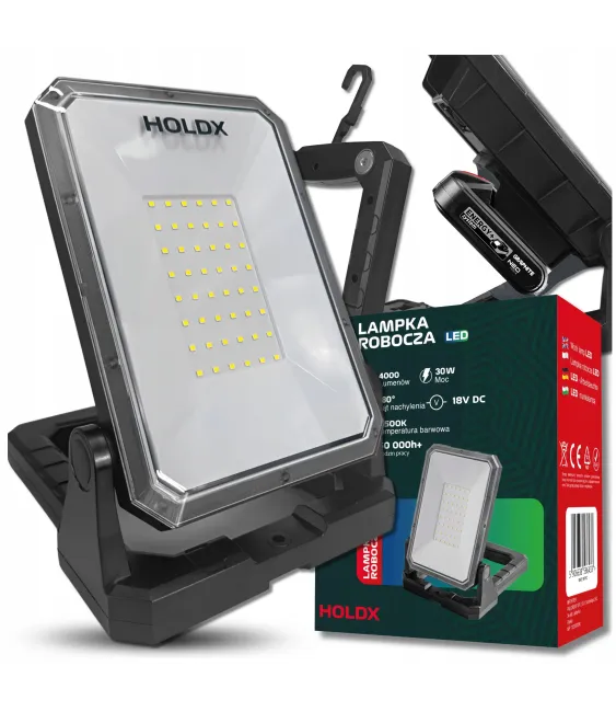 Lampa Robocza Halogen LED Do Graphite Z USB 6500K Budowlana Mocna Lampa Robocza Halogen LED Do Graphite Z USB 6500K Budowlana Mocna